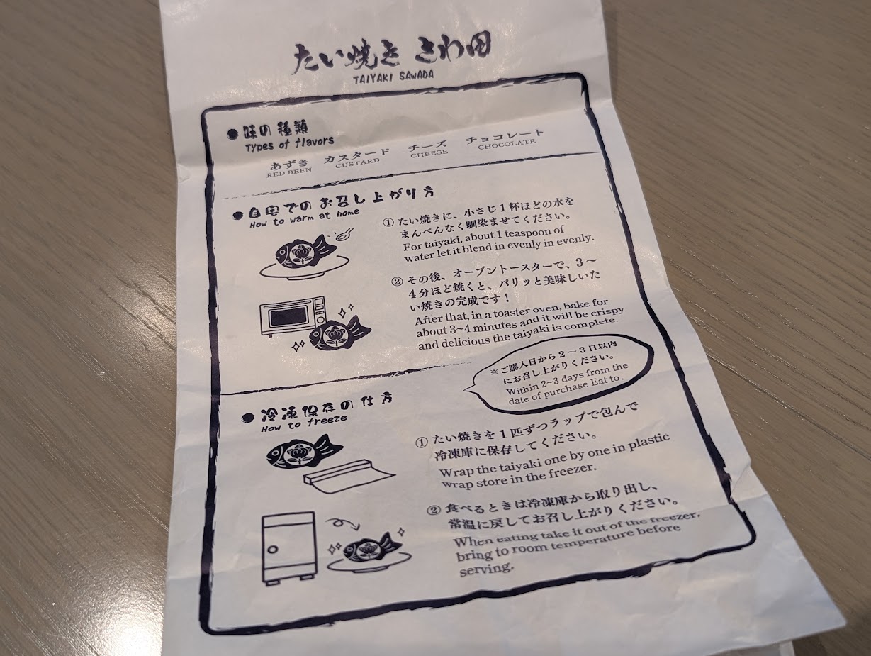 たい焼き さわ田