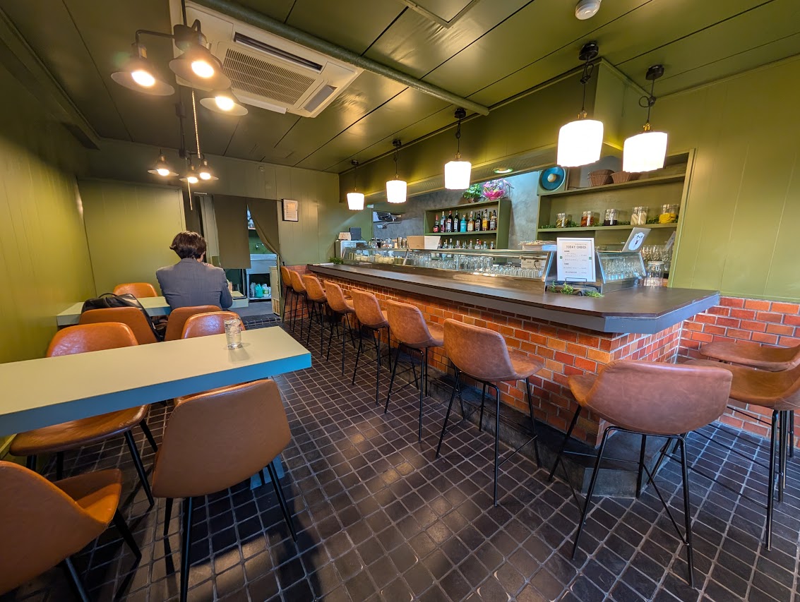 カフェバーグリーン