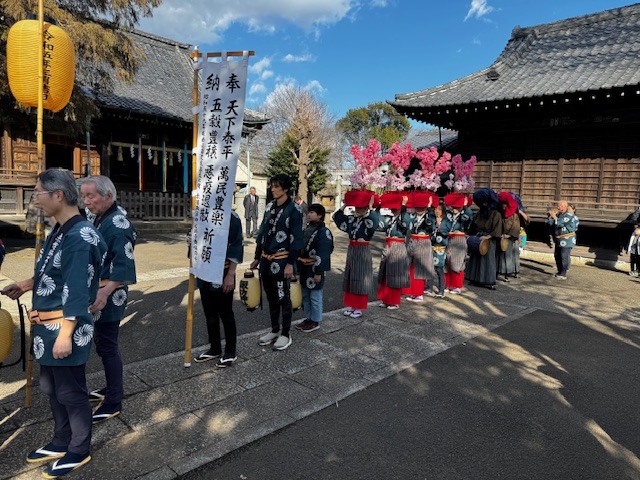 赤塚諏訪神社獅子舞