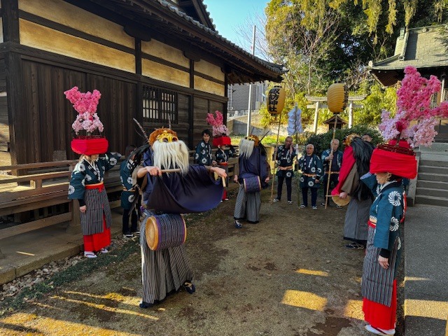 赤塚諏訪神社獅子舞