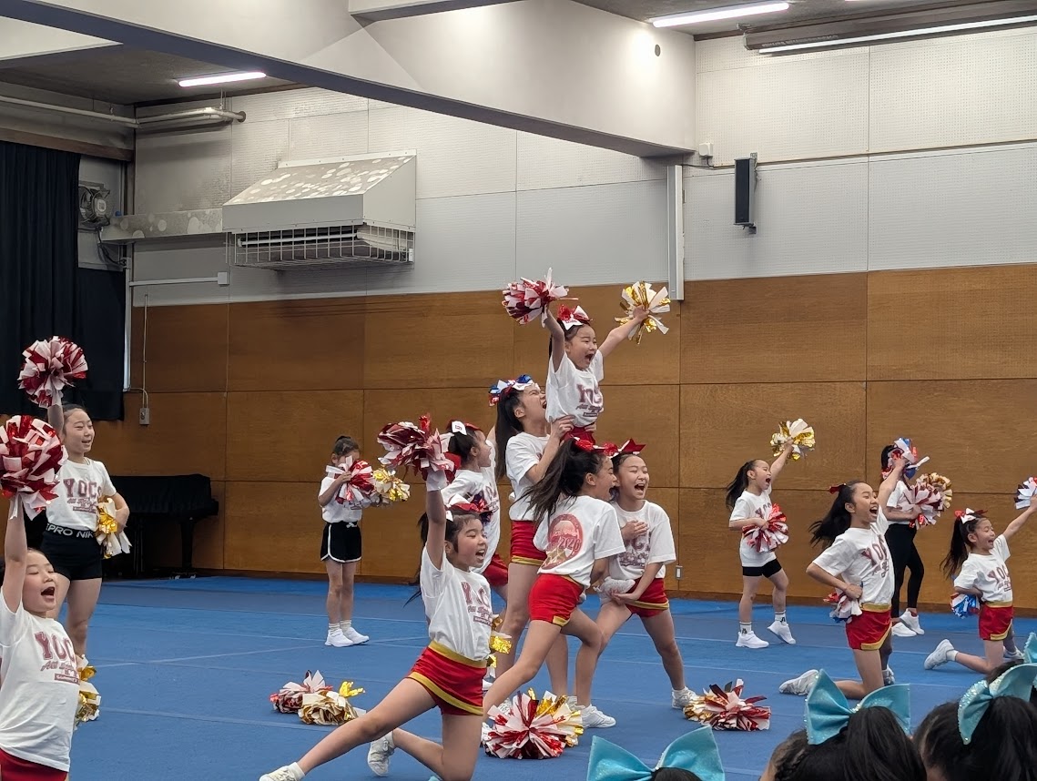 YOCS All Star Cheer STARS Crystal GOLD