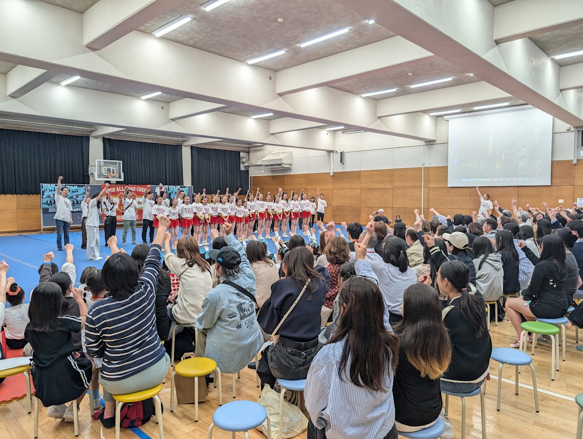 YOCS All Star Cheer STARS Crystal GOLD