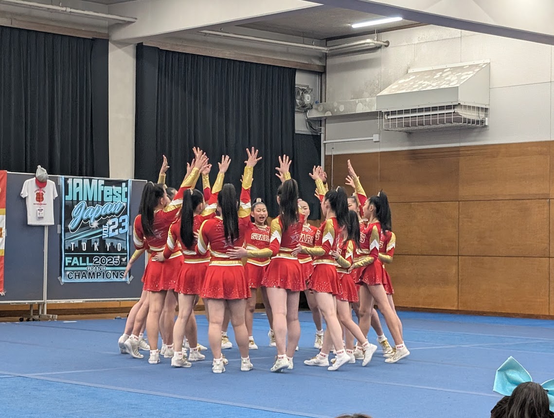 YOCS All Star Cheer STARS Crystal GOLD