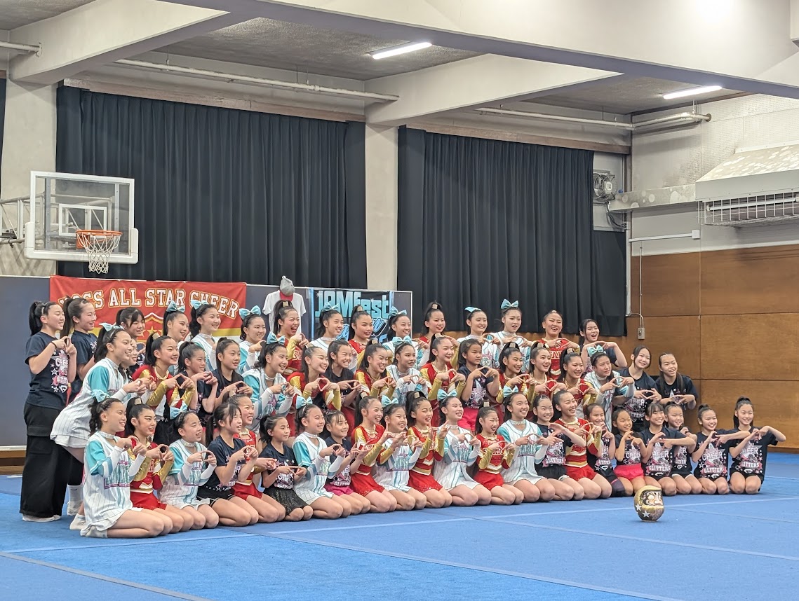 YOCS All Star Cheer STARS Crystal GOLD