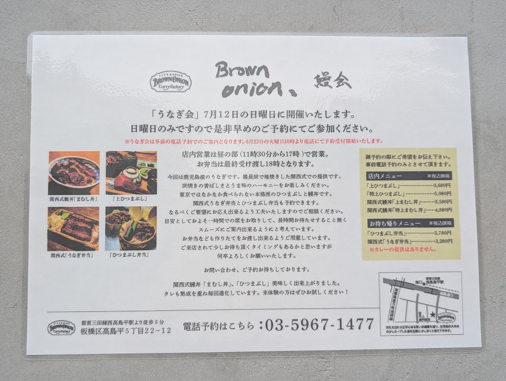 brown onion curry factory