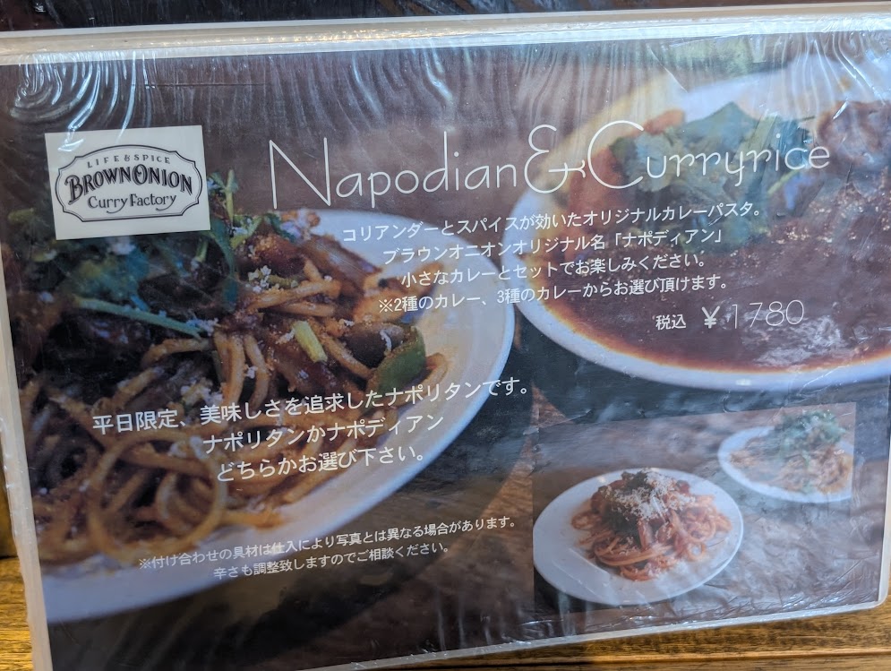 brown onion curry factory