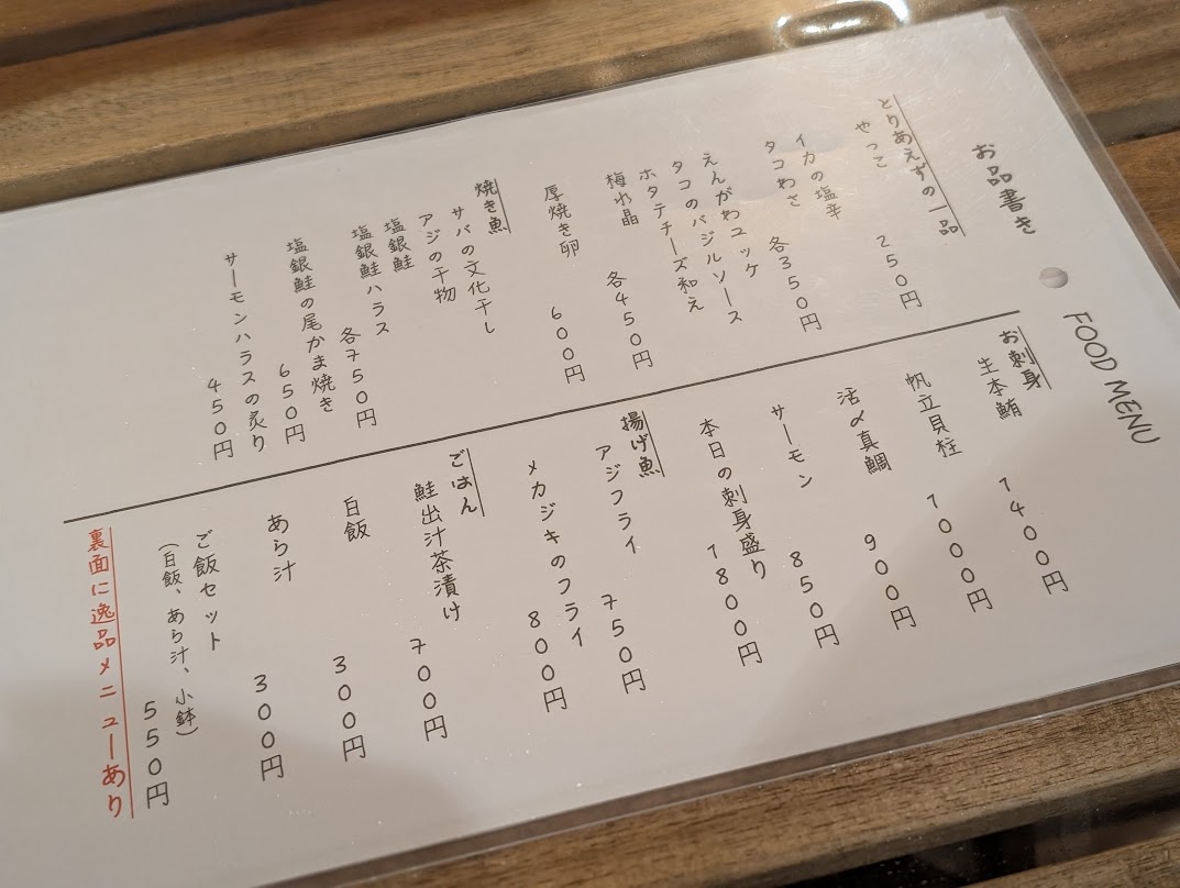 さかなやのごはん