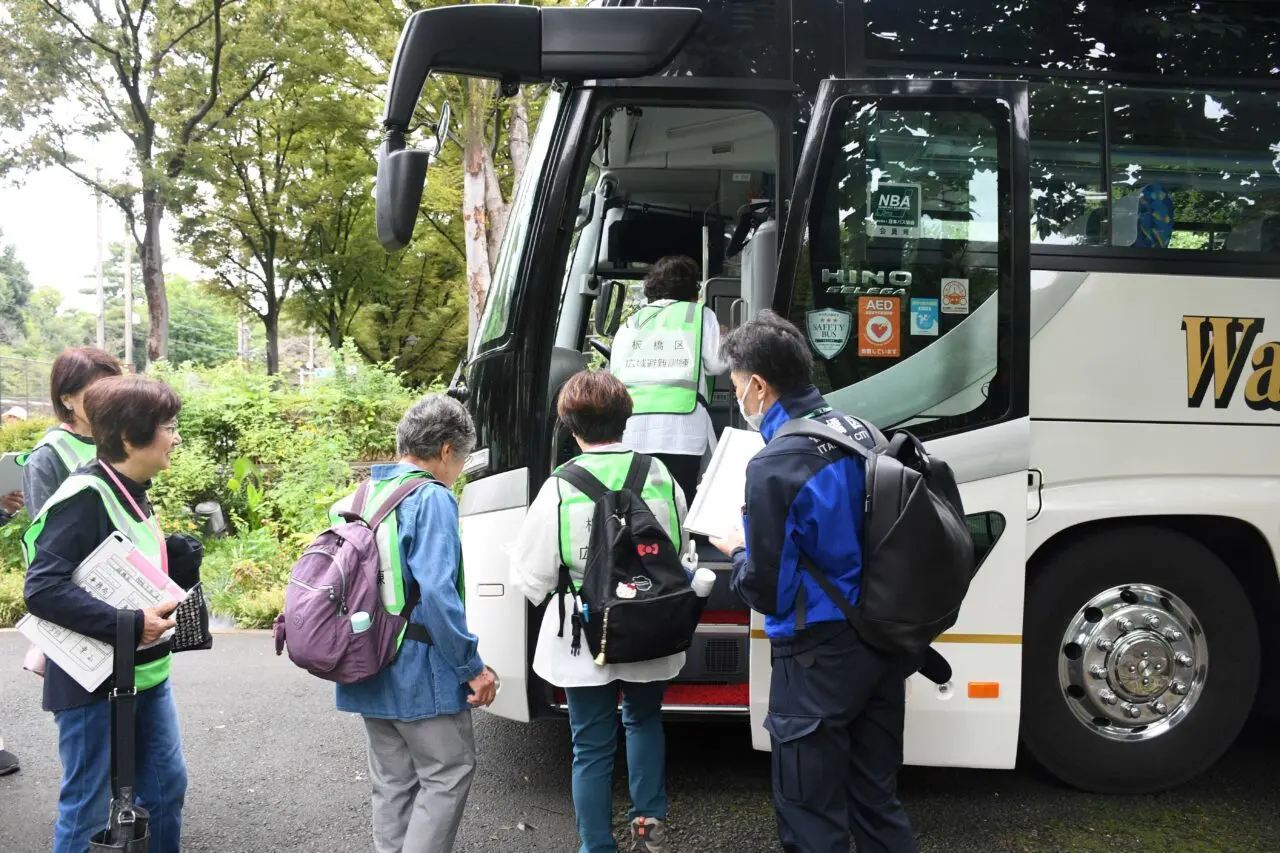 広域避難訓練