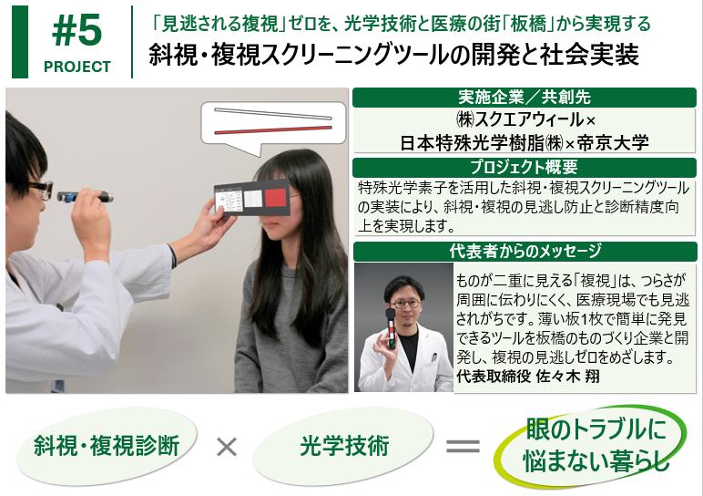 板橋区イノベーション創出・社会実装推進プロジェクト